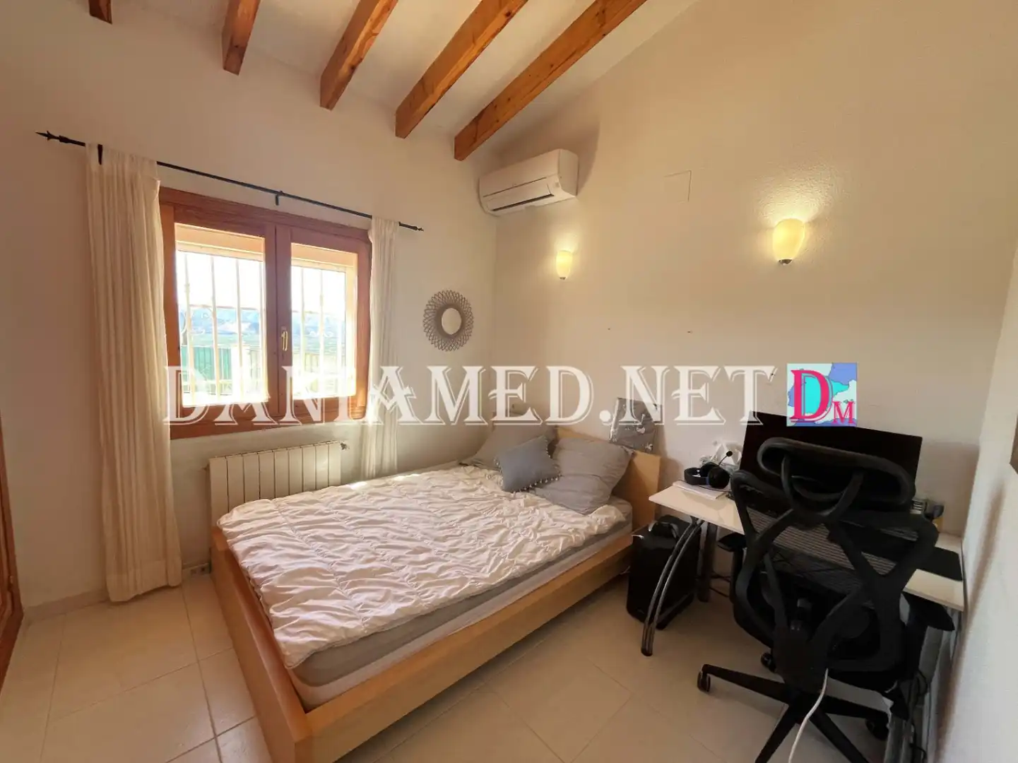 Bedroom of Houses for sale in Dénia  with Air Conditioner, Heating and Private garden