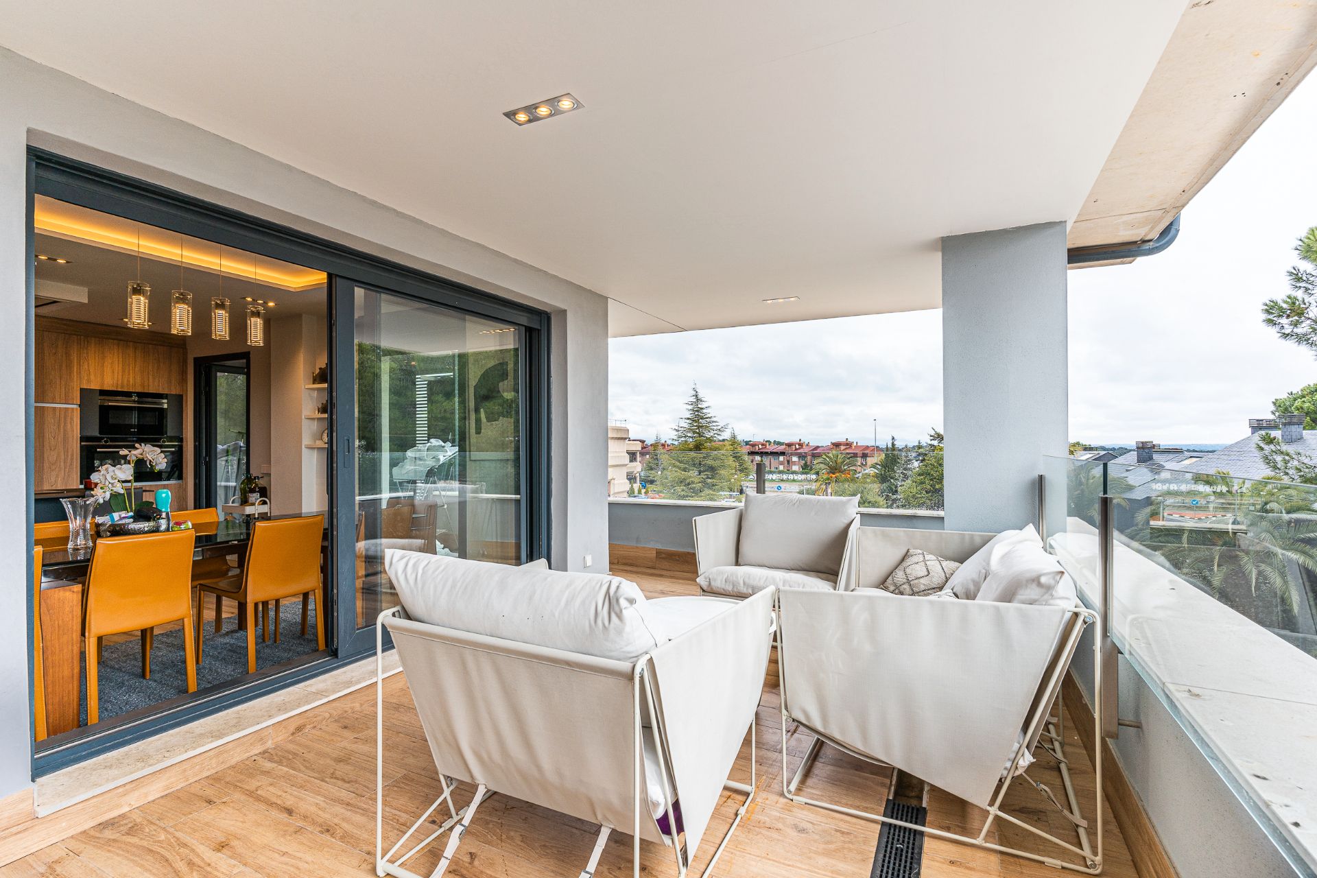 Terrassa de Àtic en venda en Las Rozas de Madrid amb Aire condicionat, Calefacció i Jardí privat