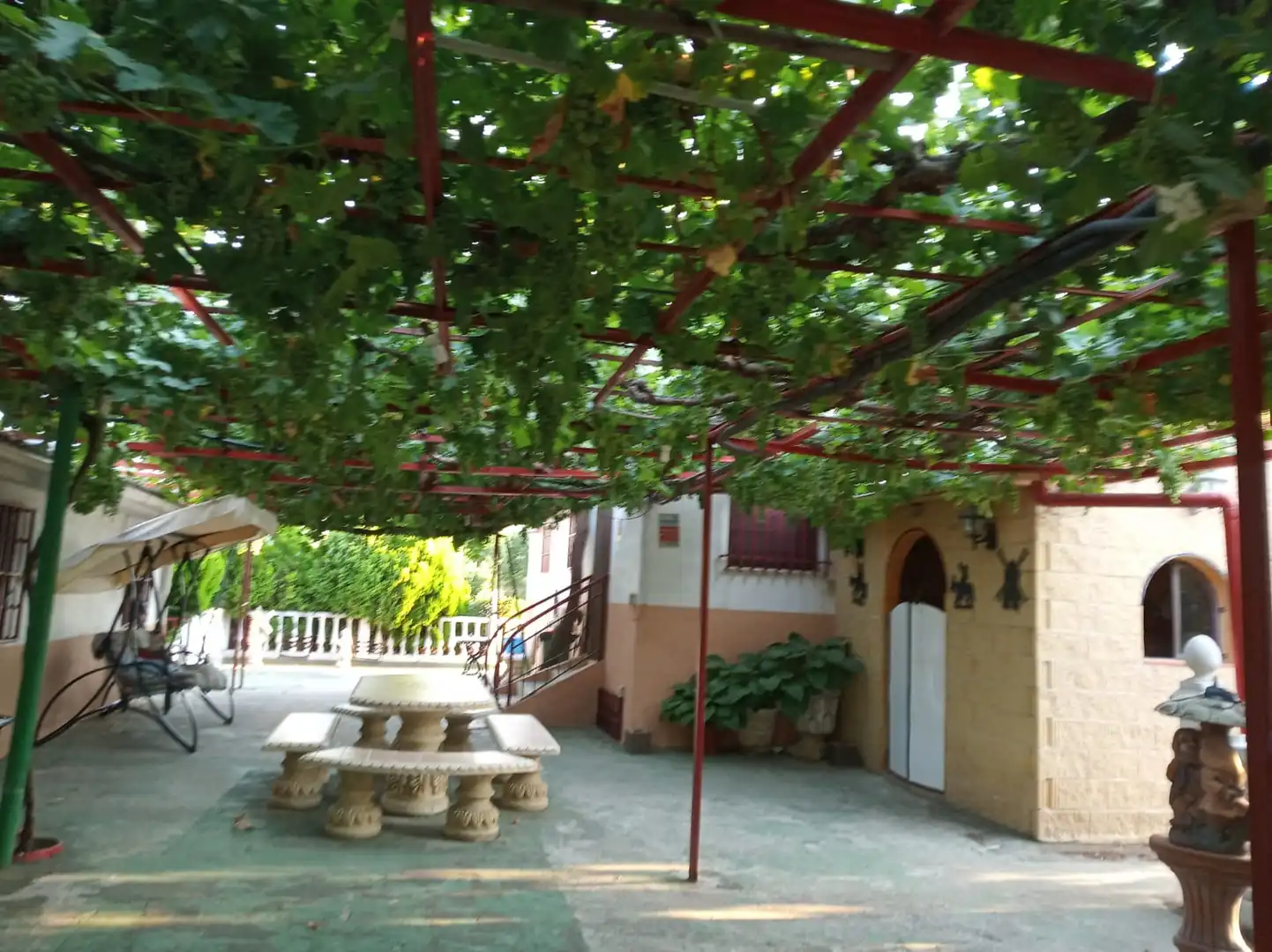 Terrassa de Finca rústica en venda en Morata de Tajuña amb Calefacció, Jardí privat i Piscina