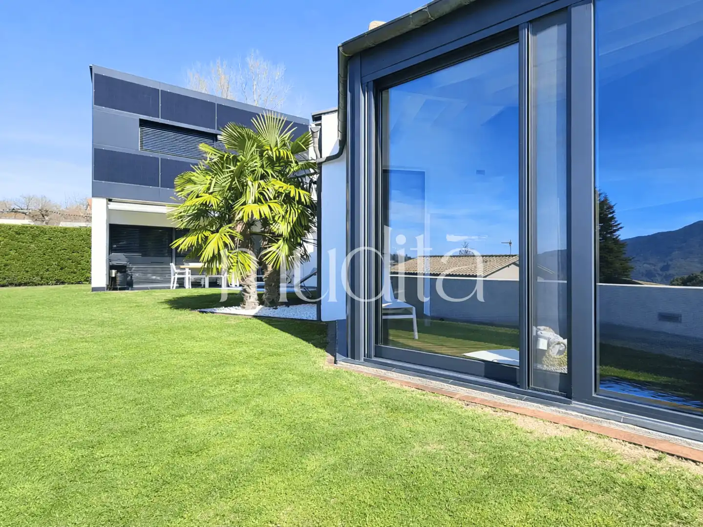 Vista exterior de Casa o chalet en venta en Viladrau con Calefacción, Jardín privado y Terraza
