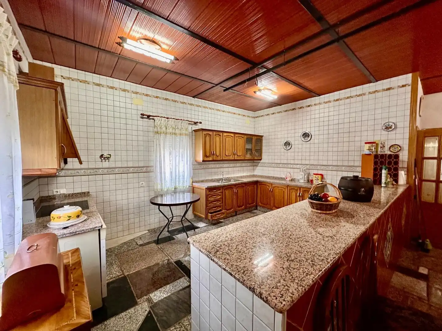 Cocina de Finca rústica en venta en Peñarroya-Pueblonuevo con Jardín privado, Trastero y Piscina