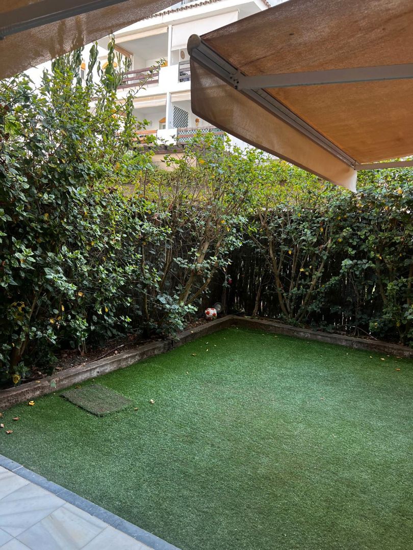 Garden of Flat to rent in Marbella  with Heating, Private garden and Furnished