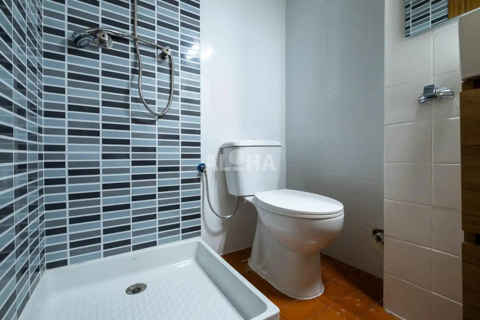 Baño de Piso de alquiler en Valencia con Calefacción, Amueblado y Balcón