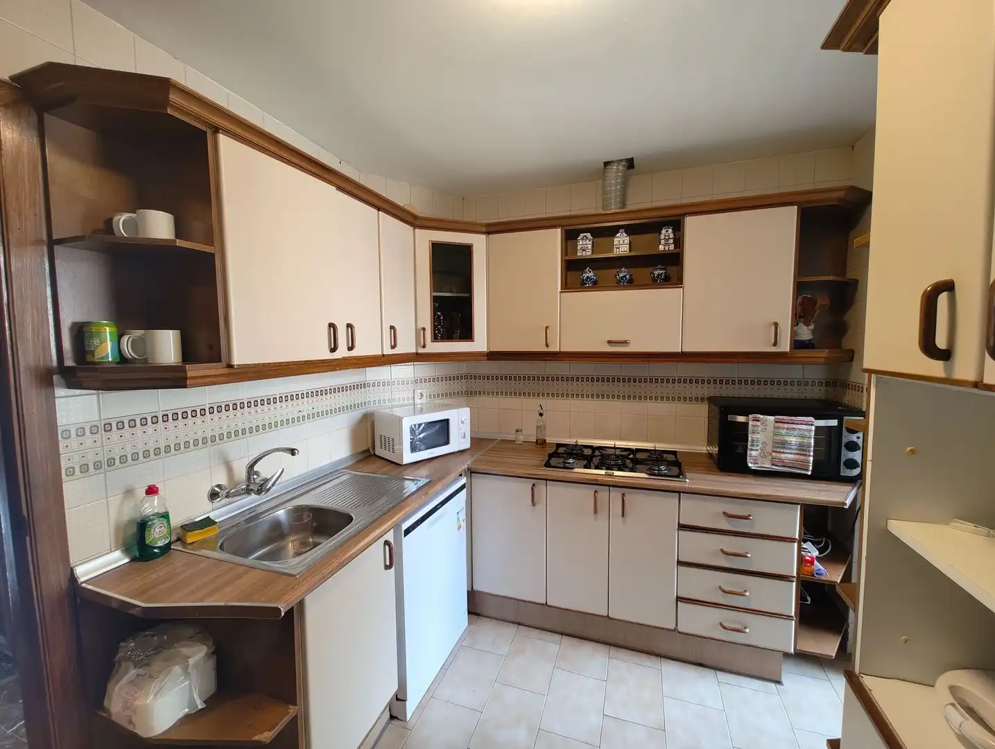 Kitchen of Flat for rent in Granada  with Air Conditioner, Heating and Furnished