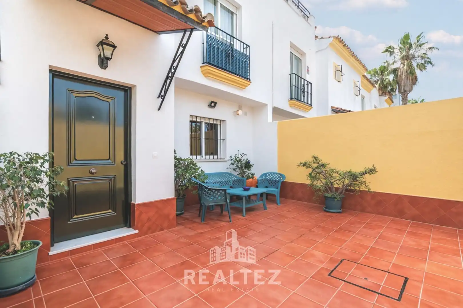 Außenansicht von Einfamilien-Reihenhaus zum Verkauf in El Puerto de Santa María mit Terrasse, Möbliert und Balkon