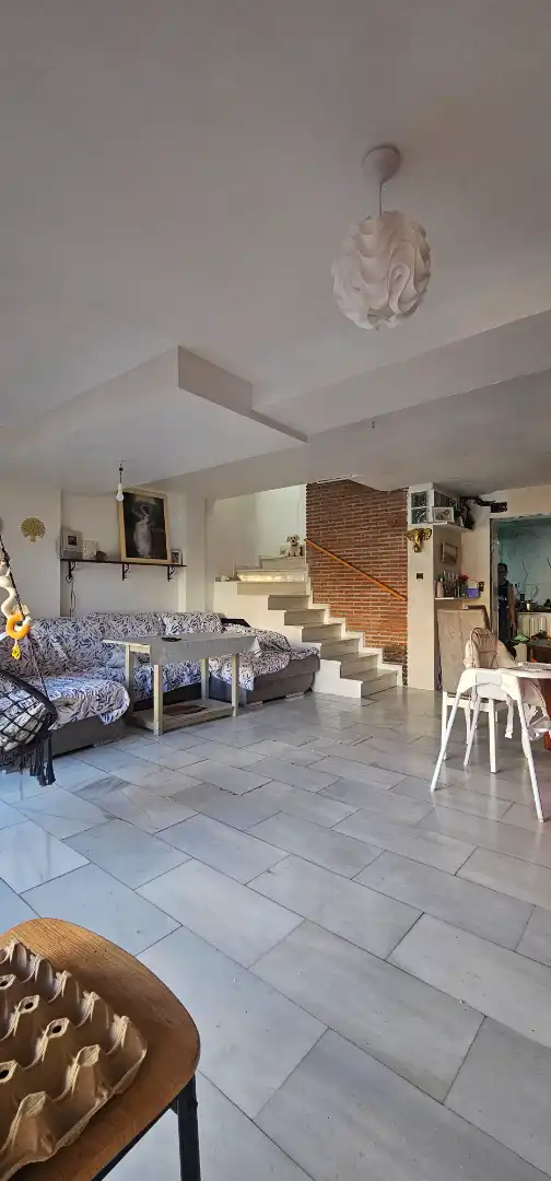 Sala d'estar de Casa o xalet en venda en Salobreña amb Aire condicionat, Jardí privat i Traster