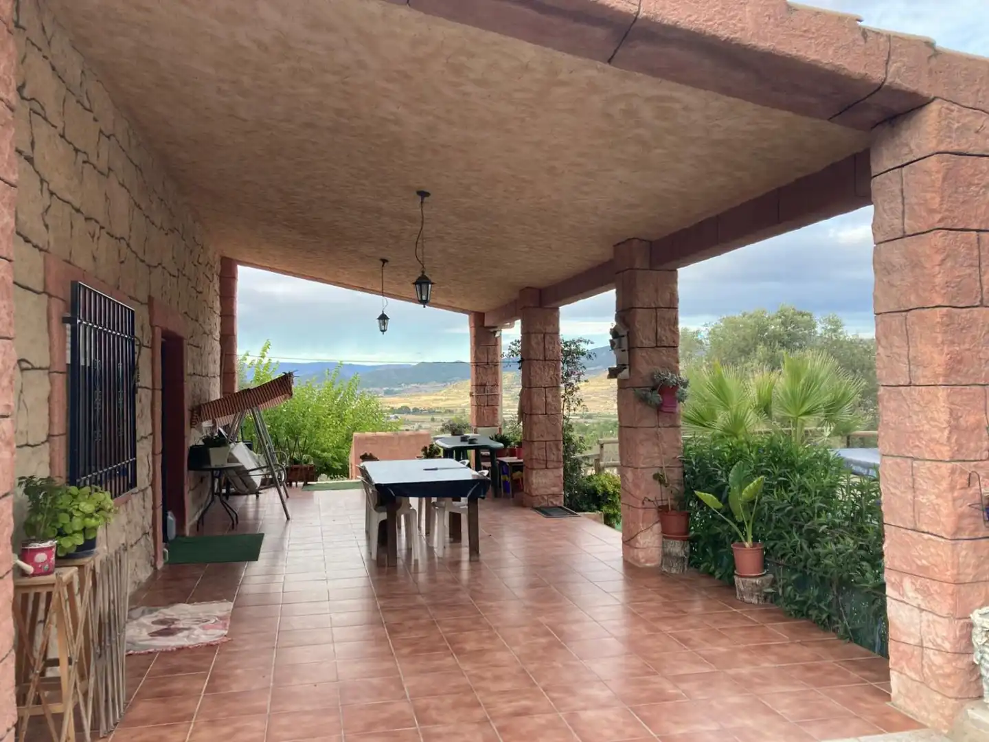 Terrassa de Finca rústica en venda en Hondón de las Nieves / El Fondó de les Neus amb Calefacció, Jardí privat i Terrassa