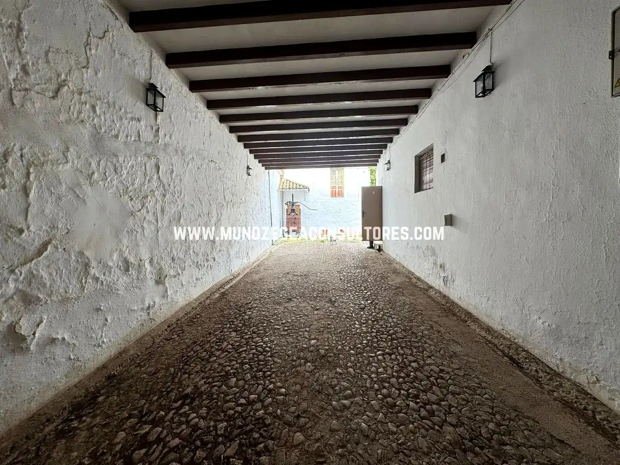 Vista exterior de Casa o chalet en venta en Lucena con Aire acondicionado, Jardín privado y Piscina