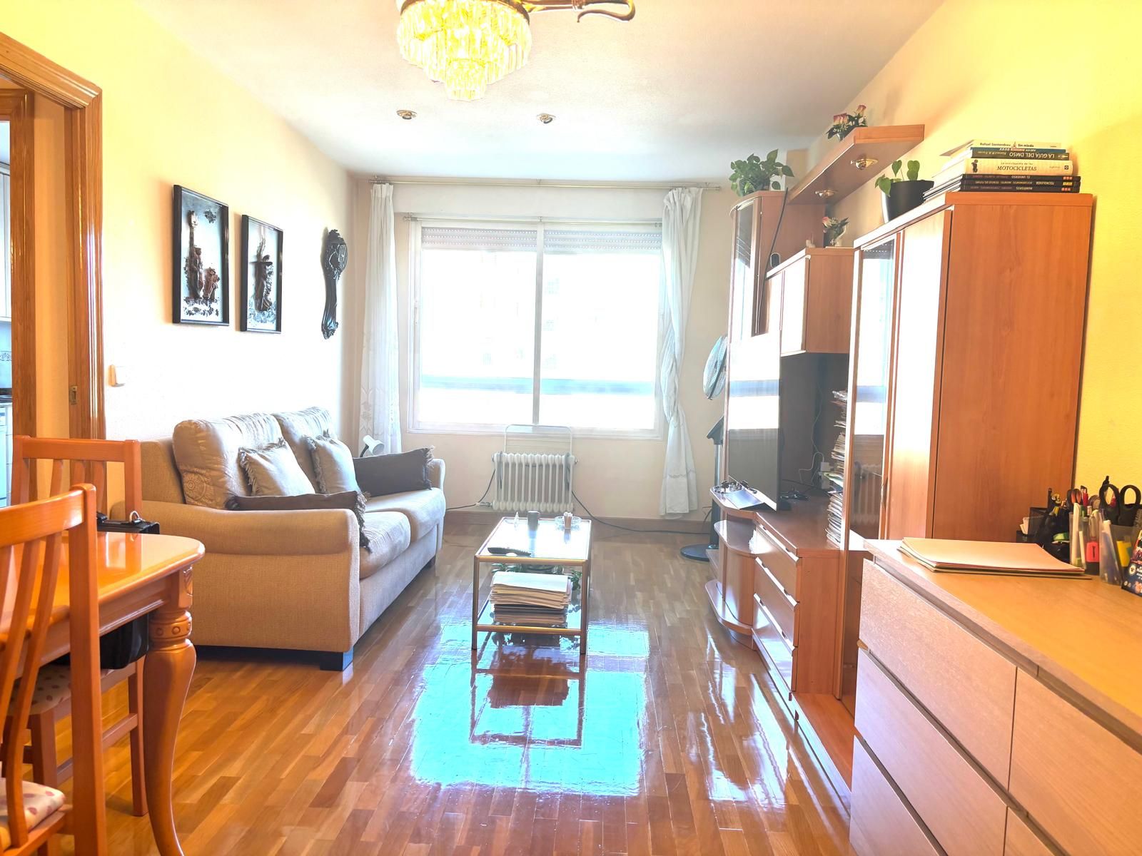 Living room of Flat for sale in  Pamplona / Iruña  with Heating, Storage room and Furnished