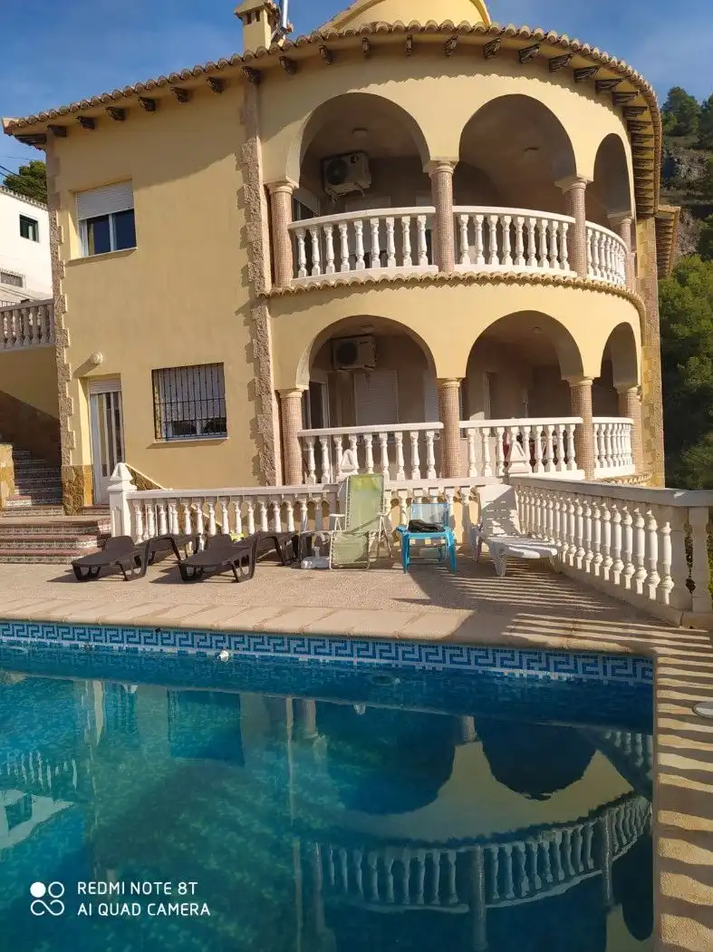 Piscina de Casa o chalet en venta en El Real de Gandia con Aire acondicionado, Trastero y Piscina