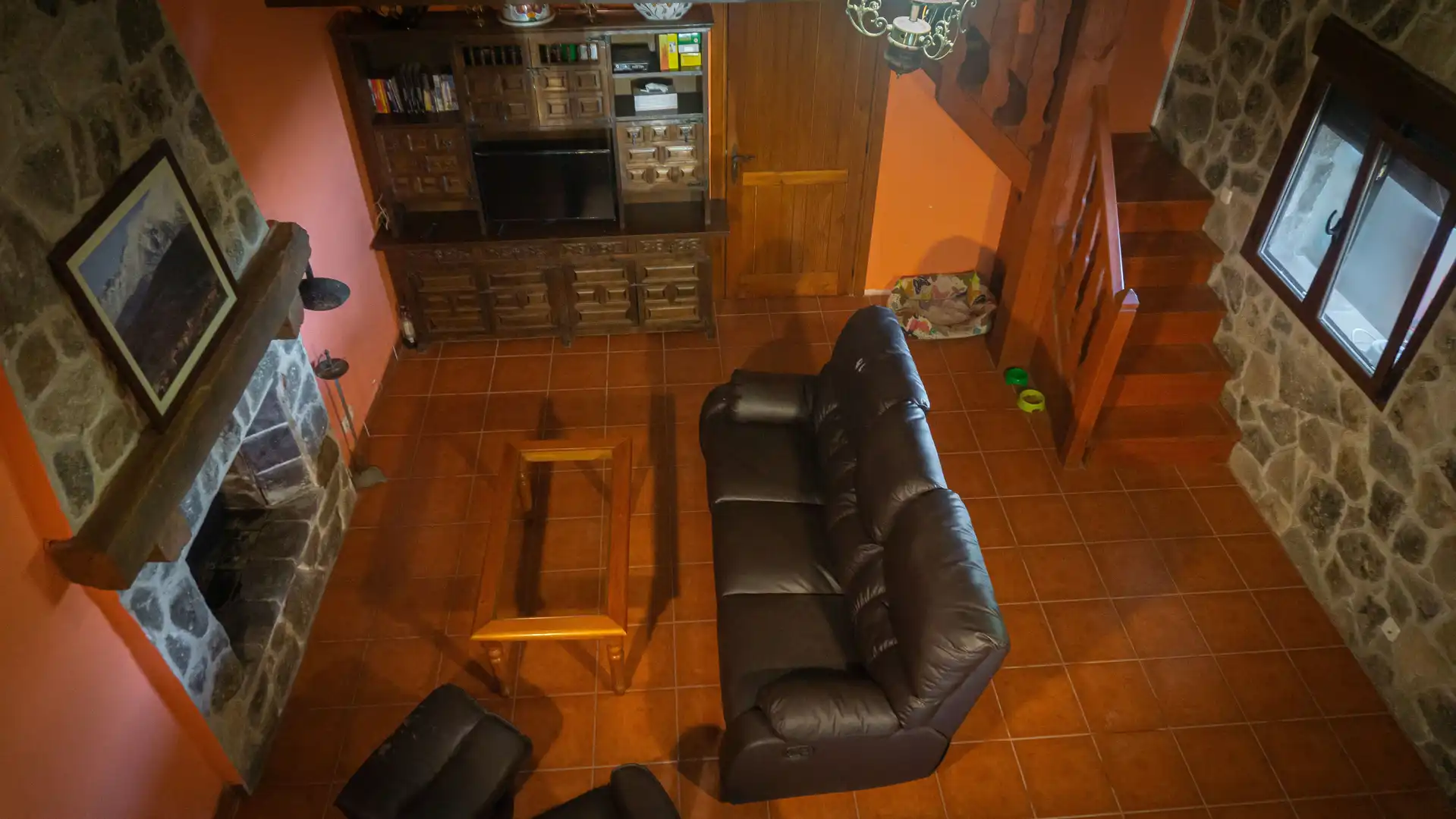 Sala d'estar de Casa o xalet en venda en El Hornillo 