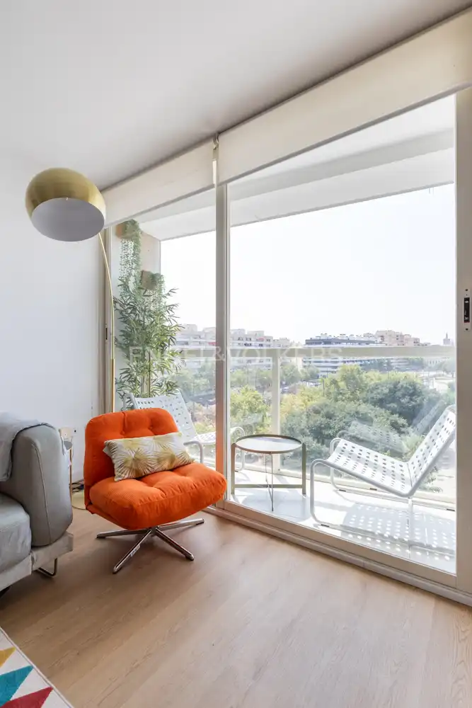 Terrassa de Àtic de lloguer en Valencia amb Aire condicionat, Calefacció i Parquet