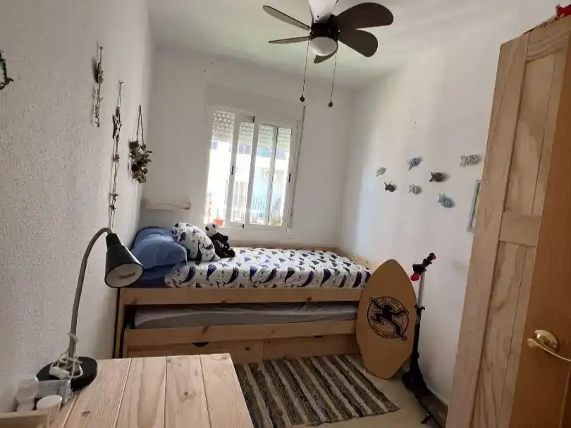 Bedroom of Flat for rent in El Ejido  with Air Conditioner, Swimming Pool and Balcony