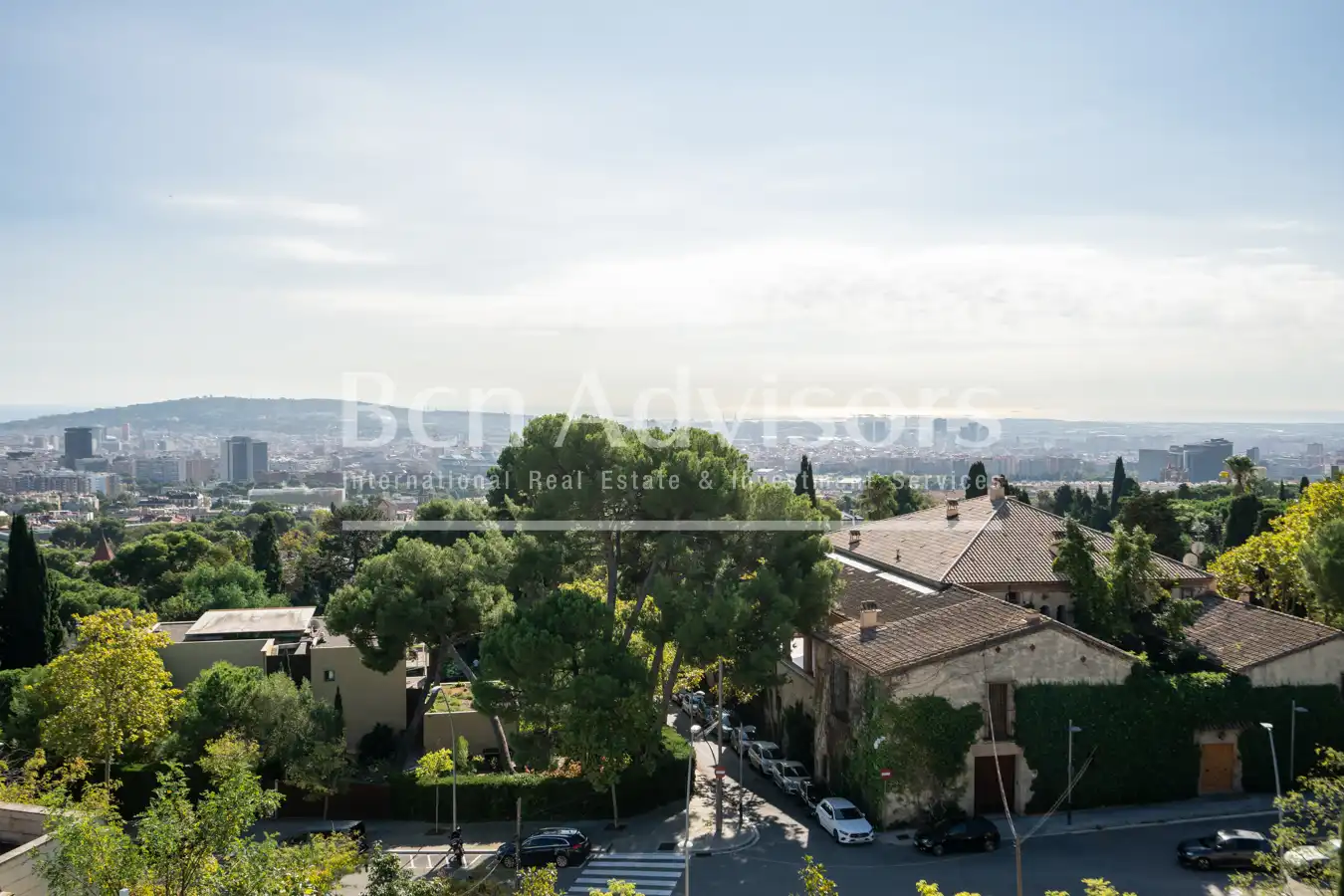 Vista exterior de Casa o chalet en venta en Barcelona con Aire acondicionado, Calefacción y Jardín privado