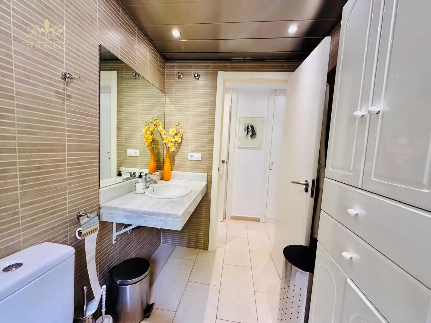 Bathroom of Flat for rent in Altea  with Air Conditioner, Swimming Pool and Community pool