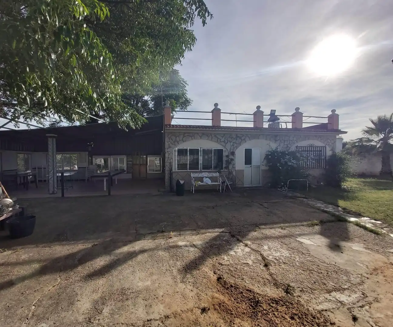 Vista exterior de Casa o chalet en venta en Utrera con Aire acondicionado, Jardín privado y Trastero