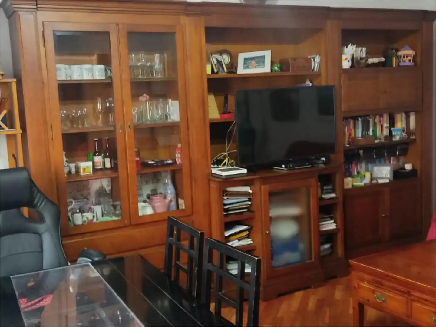 Sala d'estar de Casa adosada en venda en Cáceres Capital amb Aire condicionat