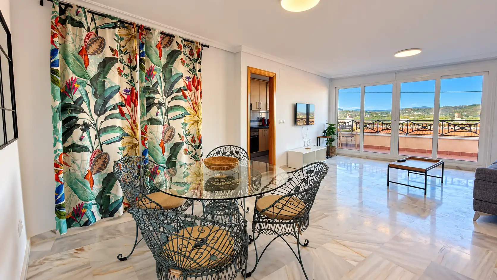 Dining room of Flat for sale in Calpe / Calp  with Air Conditioner, Terrace and Storage room