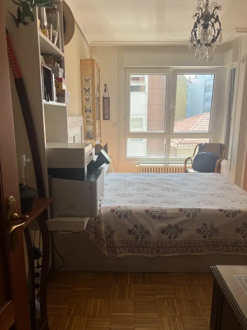 Bedroom of Apartments for sale in Baiona  with Heating, Furnished and Washing machine