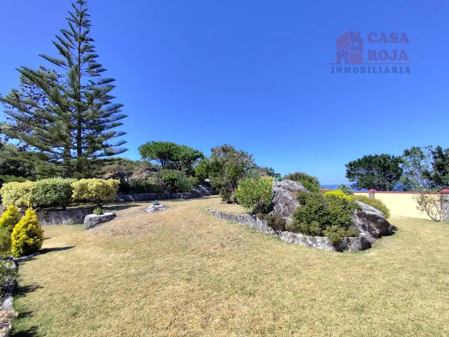 Jardín de Casa o chalet en venta en Cangas  con Calefacción, Terraza y Piscina