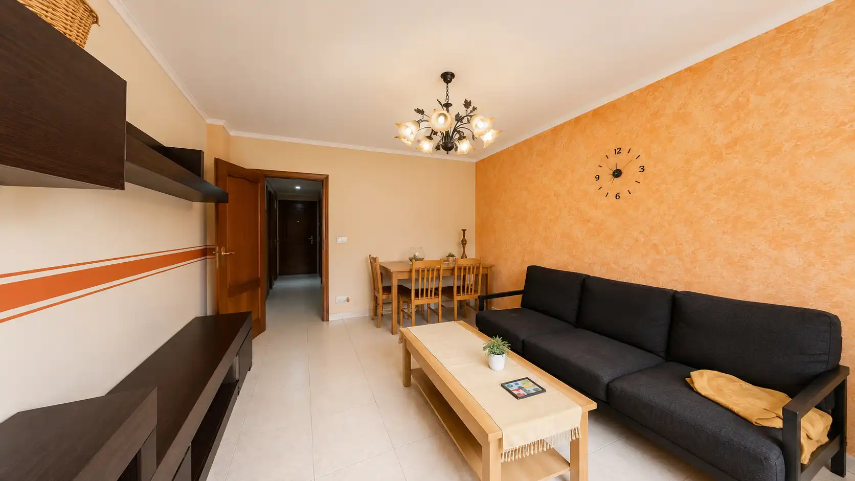 Sala de estar de Piso en venta en Vigo  con Trastero y Amueblado