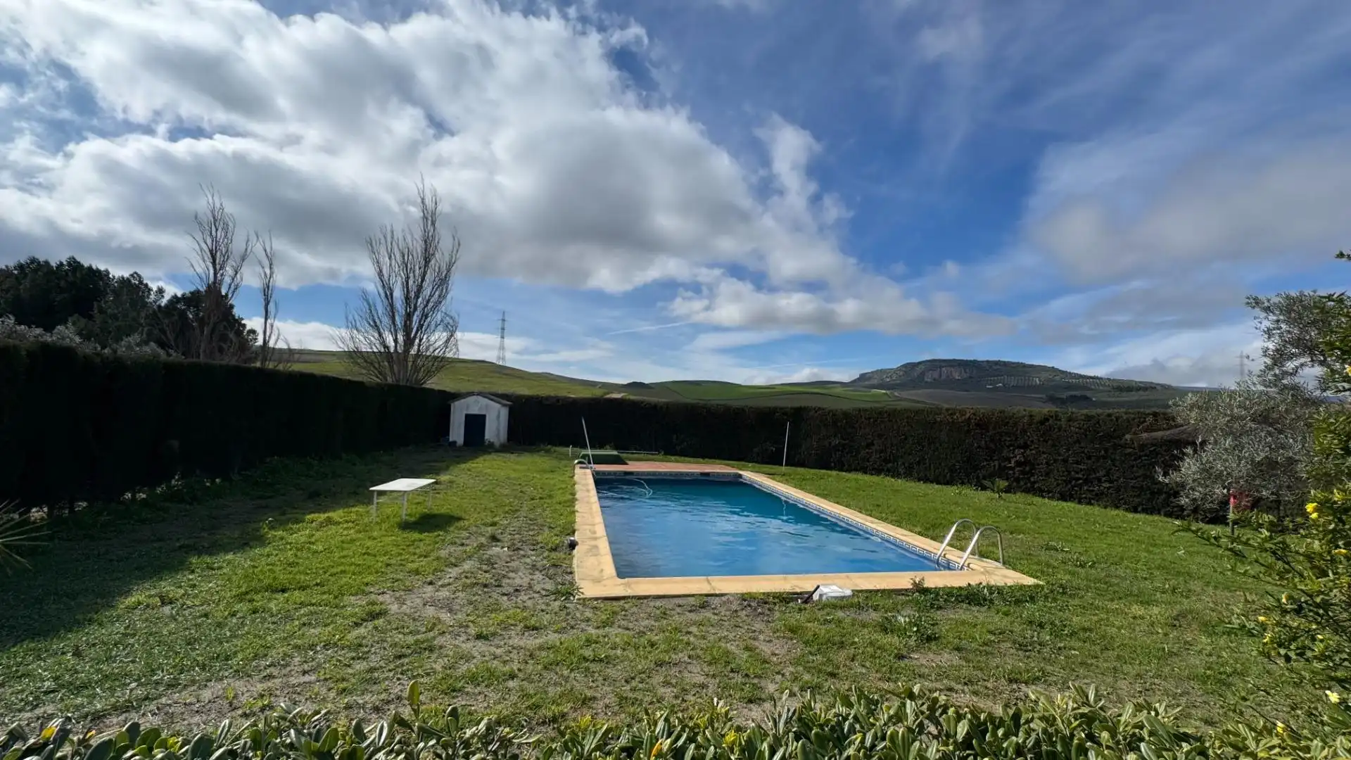 Piscina de Finca rústica en venta en Teba con Aire acondicionado, Jardín privado y Piscina