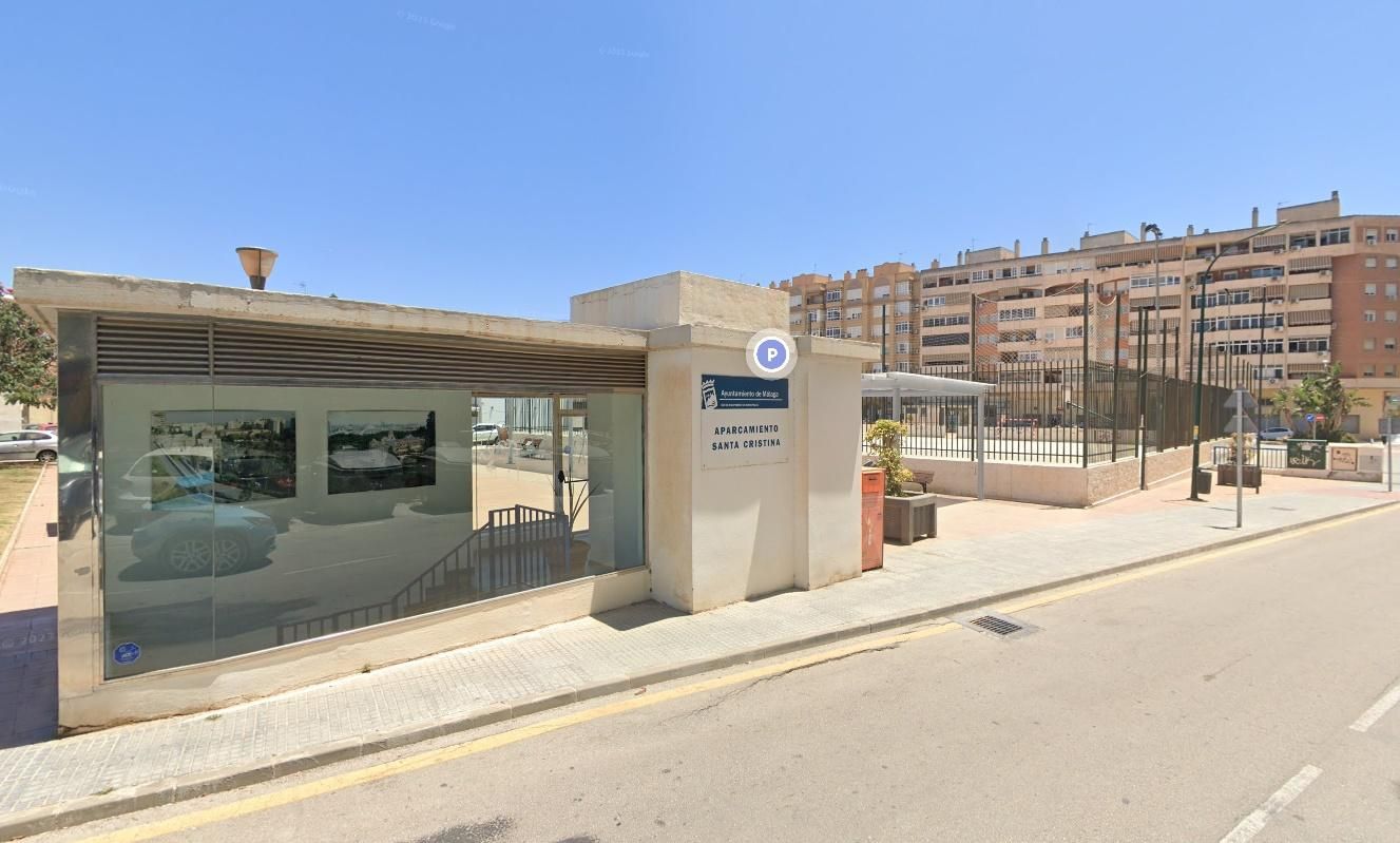 Vista exterior de Garatge en venda en Málaga Capital