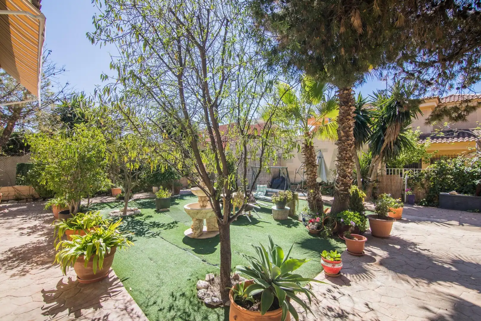 Garden of Houses for sale in San Vicente del Raspeig / Sant Vicent del Raspeig  with Heating, Private garden and Terrace
