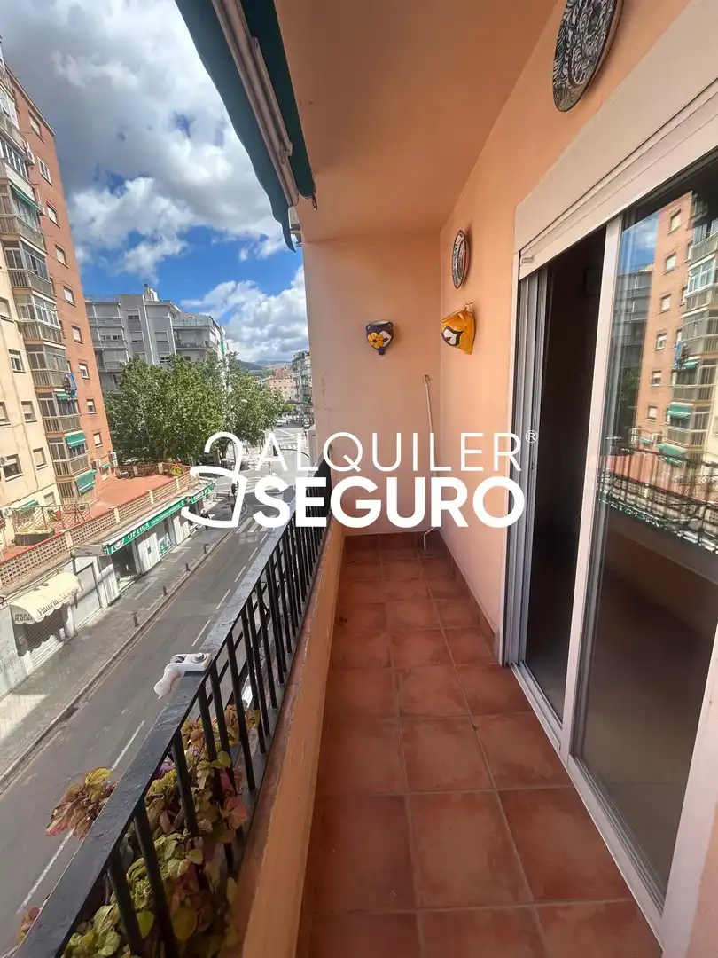 Terraza de Piso de alquiler en Granada con Aire acondicionado, Calefacción y Terraza
