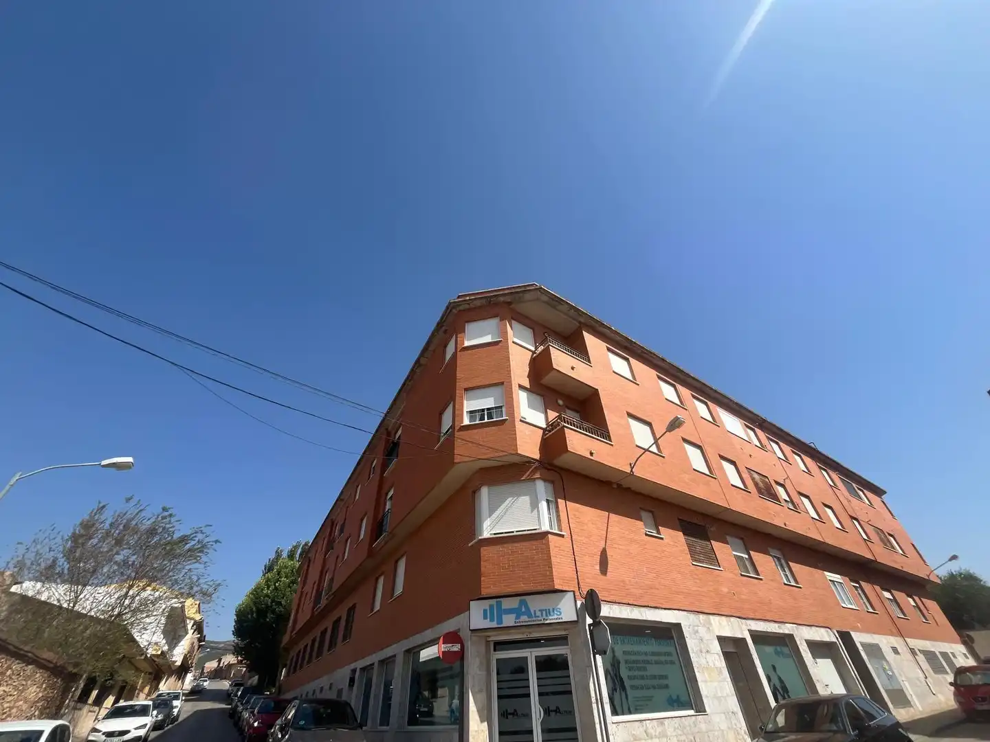 Vista exterior de Planta baja en venta en Villarrubia de los Ojos con Calefacción, Terraza y Amueblado