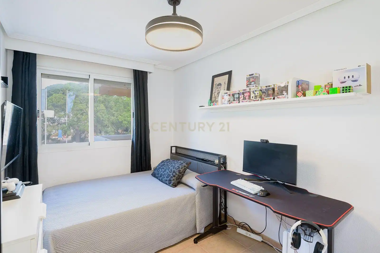 Bedroom of Flat for sale in Santa Eulària des Riu  with Air Conditioner and Balcony