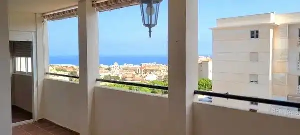 Exterior view of Flat for sale in Benalmádena  with Air Conditioner, Heating and Private garden
