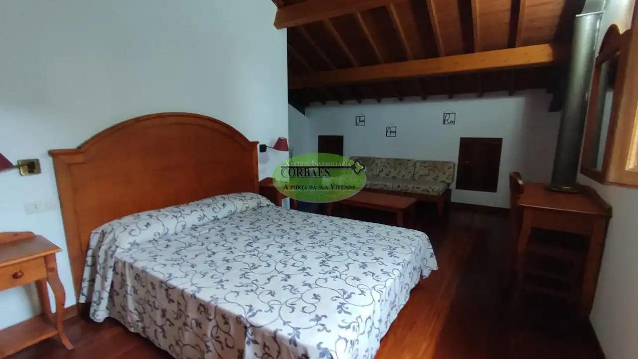 Habitación de Finca rústica en venta en A Peroxa  con Calefacción, Terraza y Amueblado