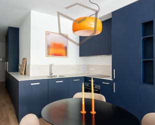 Kitchen of Flat to rent in  Madrid Capital  with Air Conditioner, Heating and Parquet flooring