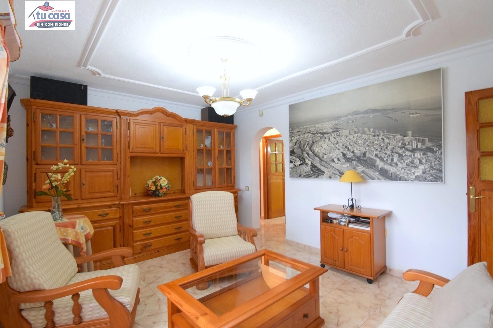 Sala d'estar de Pis en venda en Las Palmas de Gran Canaria amb Jardí privat