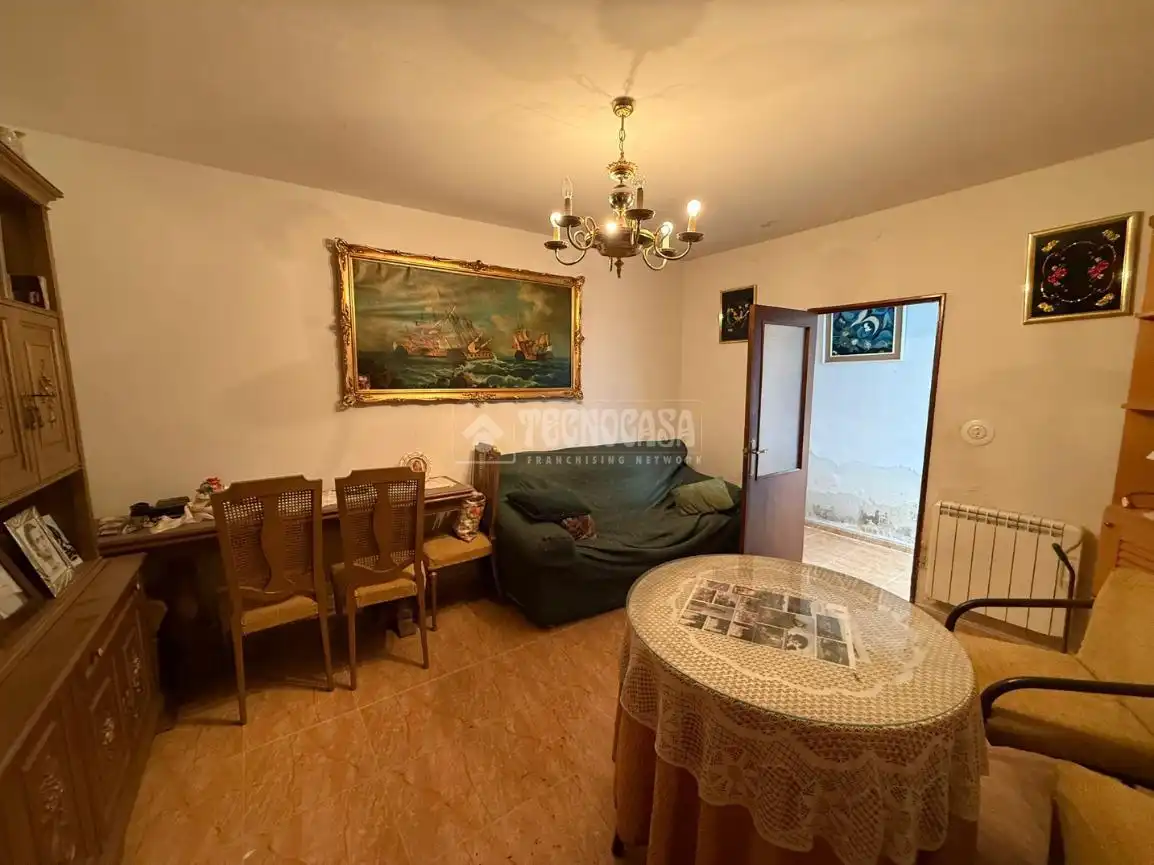 Sala de estar de Casa adosada en venta en Almorox con Terraza