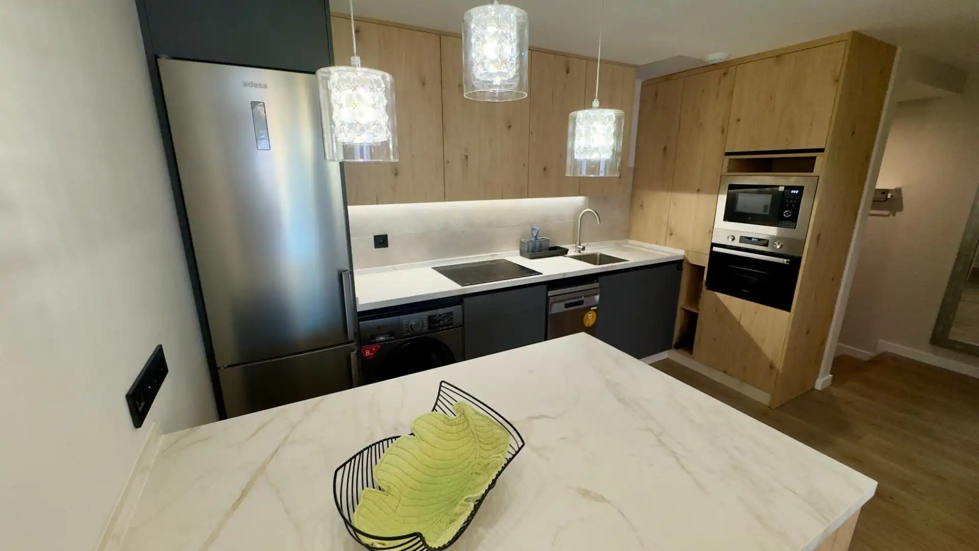 Kitchen of Flat for rent in Granada  with Air Conditioner, Heating and Terrace