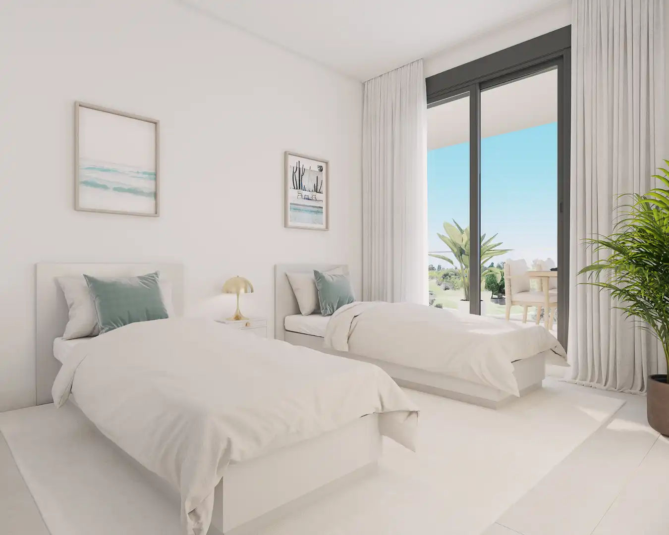 Apartment with pool for sale in Doña Julia Golf, imagen 7