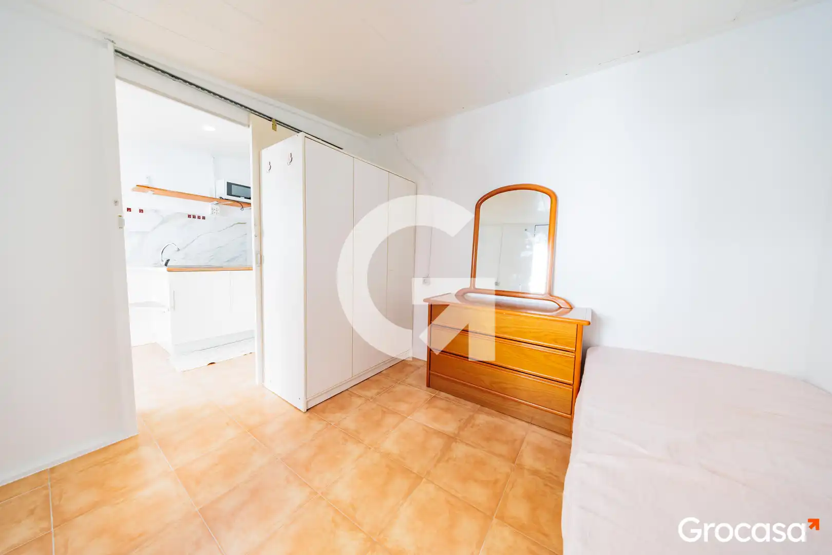 Schlafzimmer von Erdgeschoss zum Verkauf in Terrassa mit Heizung, Terrasse und Abstellraum