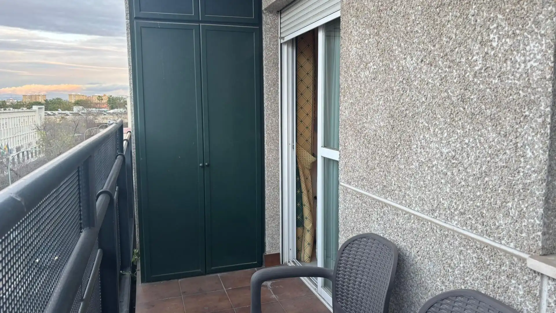 Terraza de Piso de alquiler en Sevilla con Aire acondicionado, Calefacción y Terraza