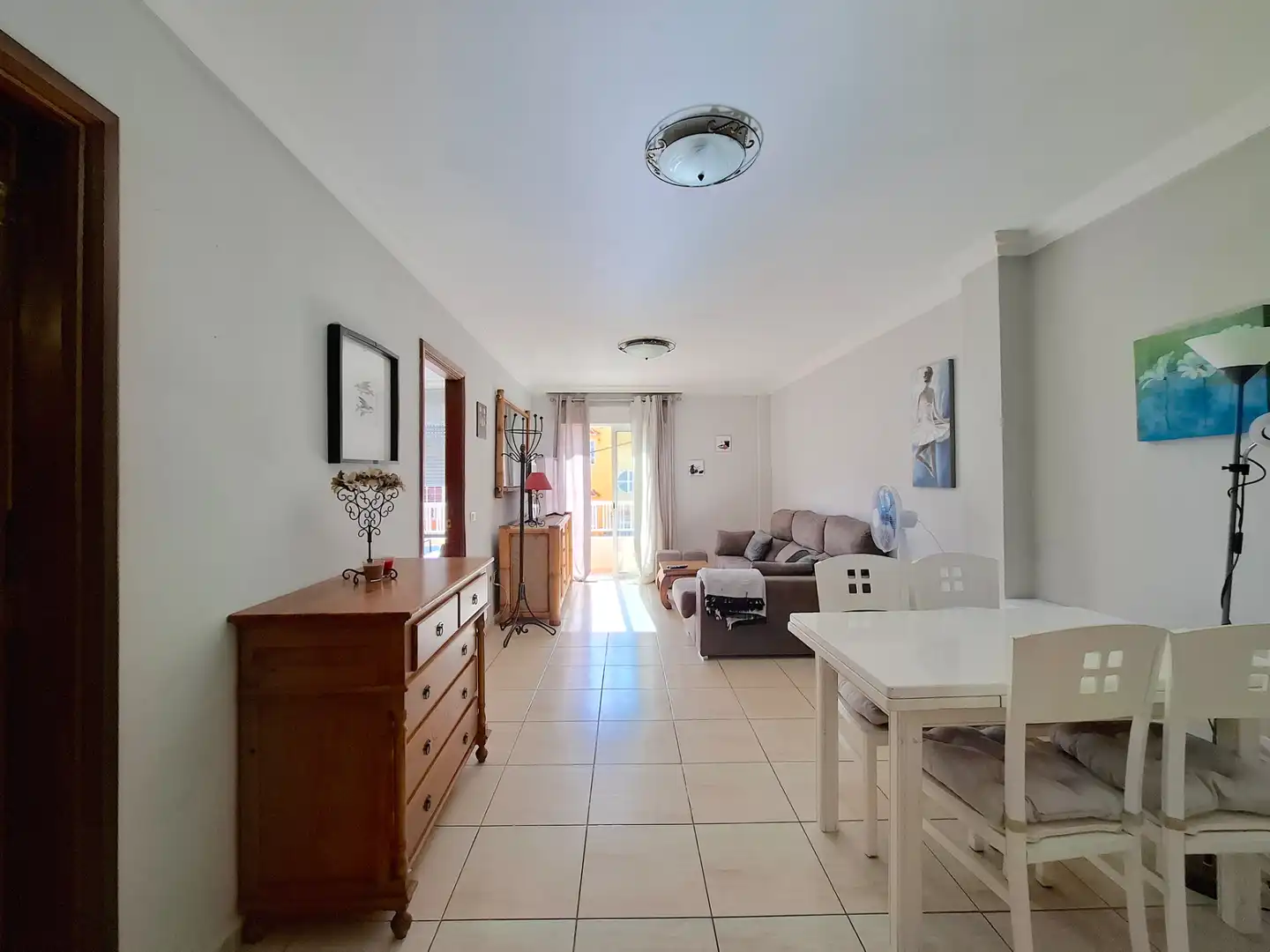 Sala de estar de Piso en venta en Los Realejos con Terraza y Amueblado