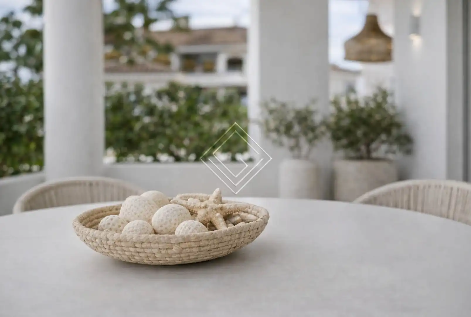 Terrasse von Wohnung zum Verkauf in Marbella mit Klimaanlage, Heizung und Terrasse