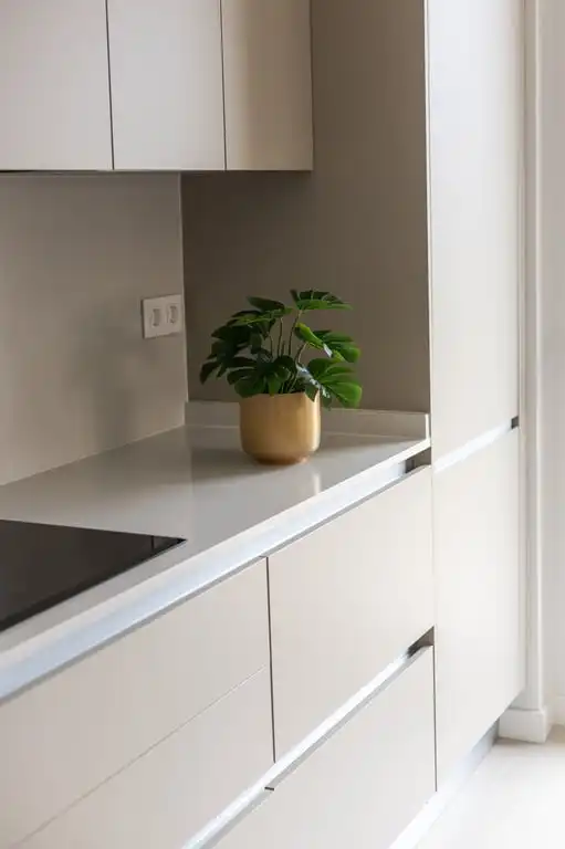 Cocina de Apartamento de alquiler en Dénia con Aire acondicionado, Jardín privado y Terraza