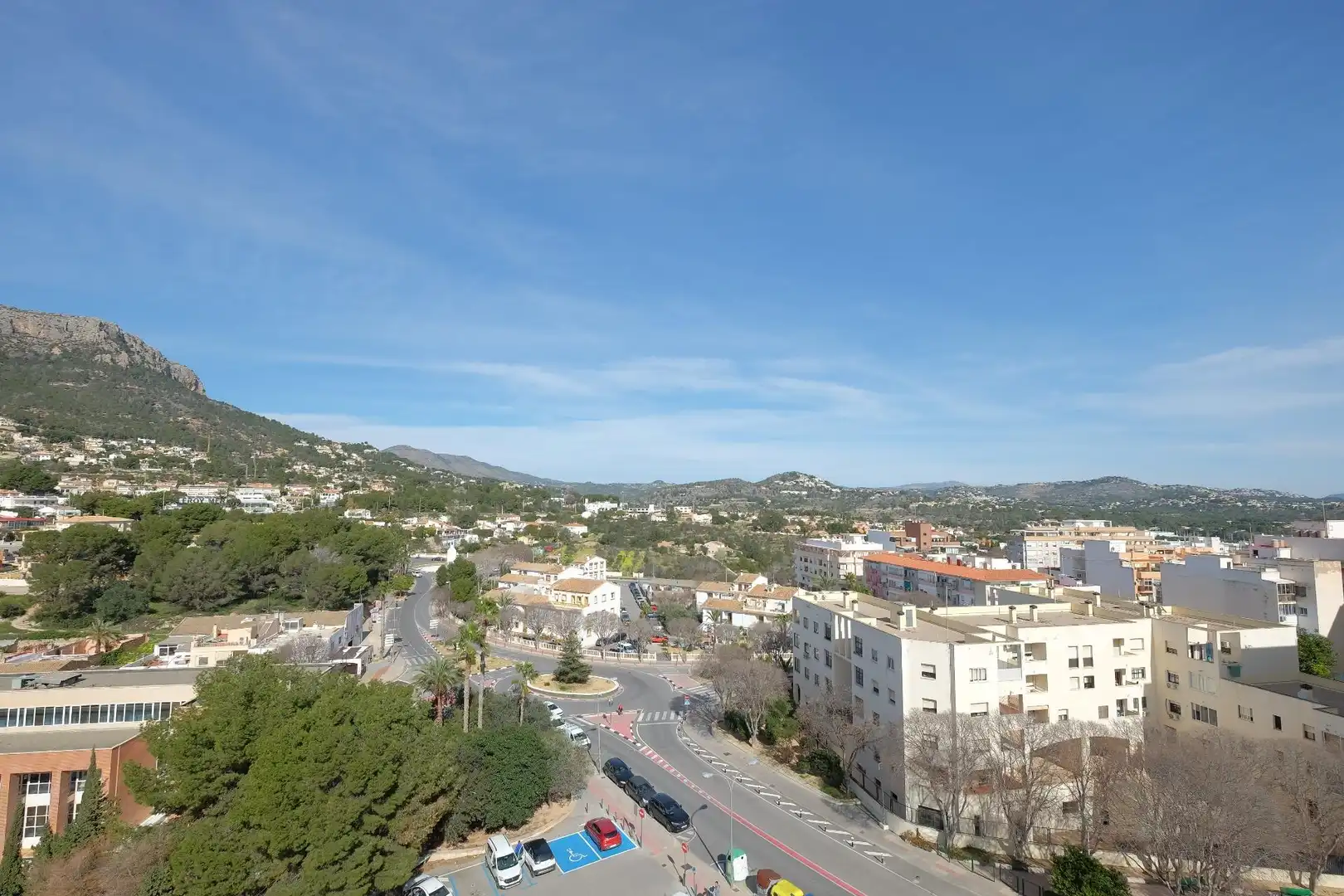 Exterior view of Attic for sale in Calpe / Calp  with Air Conditioner, Heating and Private garden