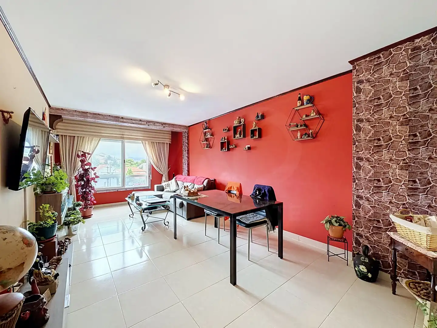 Sala de estar de Dúplex en venta en Poio