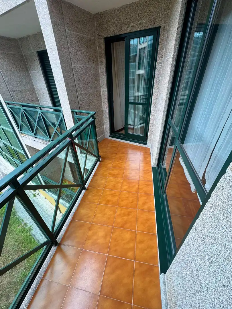 Balcony of Flat for sale in Cangas   with Heating, Terrace and Storage room