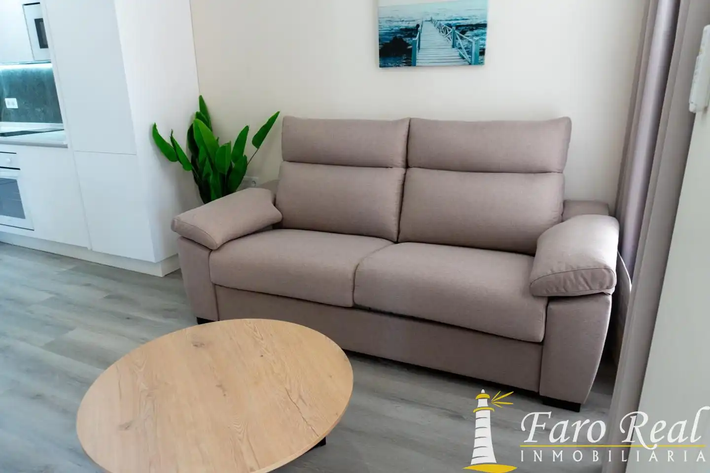 Wohnzimmer von Wohnung zur Miete in Sanlúcar de Barrameda mit Klimaanlage und Möbliert