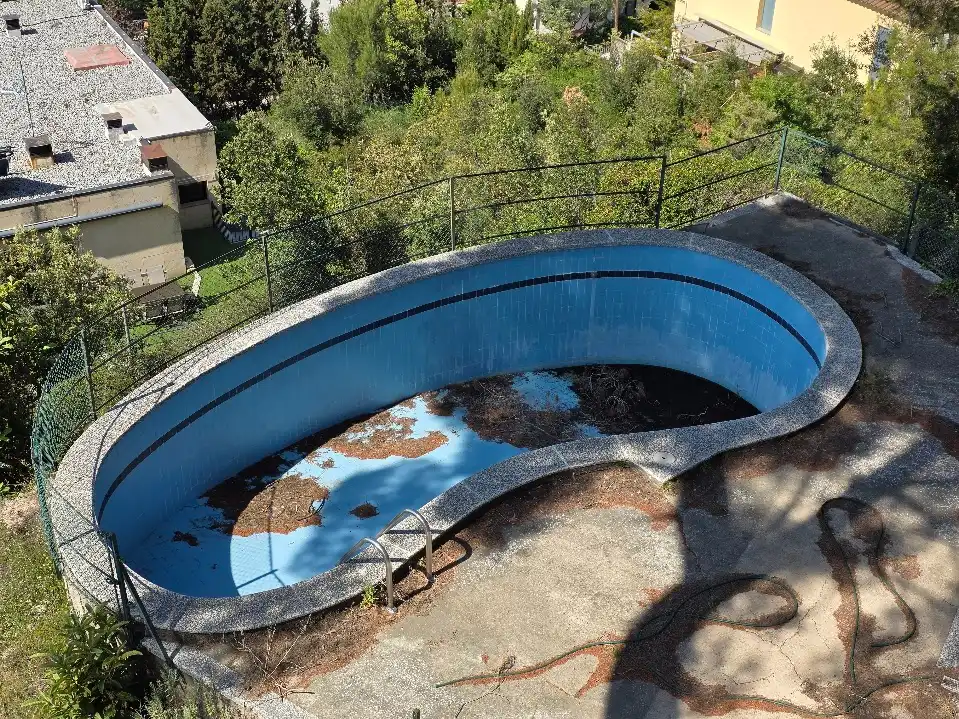Swimming pool of Country homes for sale in Castellar del Vallès  with Heating, Private garden and Swimming Pool