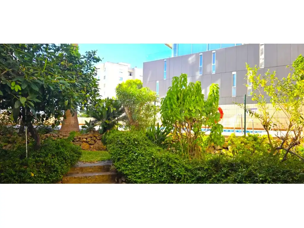 Garten von Wohnung zum Verkauf in Benalmádena mit Schwimmbad und Gemeinschaftspool