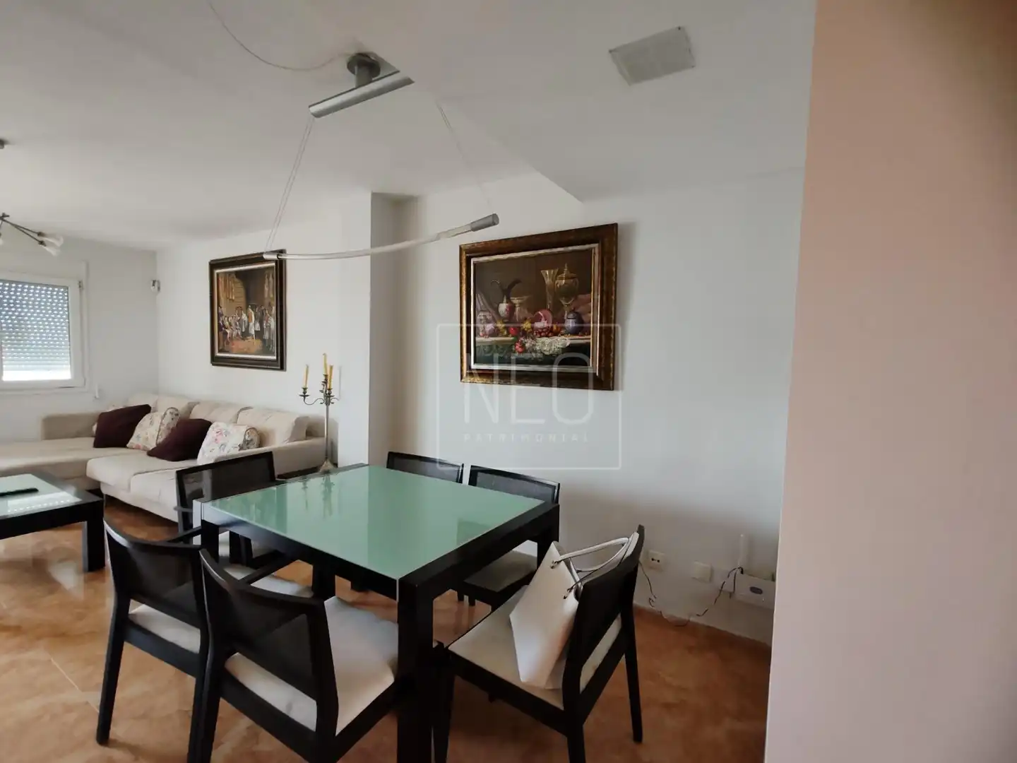 Comedor de Ático en venta en Tavernes de la Valldigna con Aire acondicionado, Terraza y Piscina comunitaria
